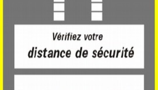 Distances de sécurité en tunnel routier