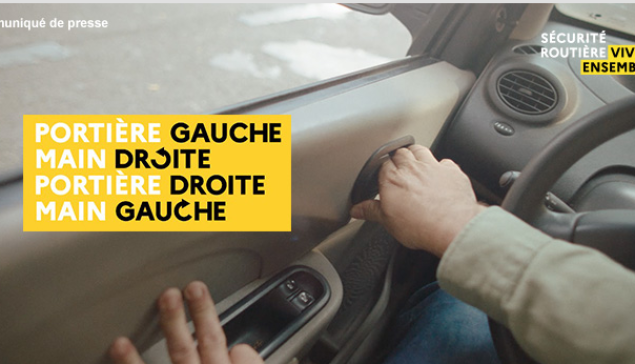Un geste simple pour protéger les cyclistes
