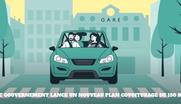Nouveau plan de covoiturage de 150 M€