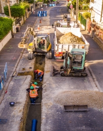 Prévention des risques de collision engins-piétons